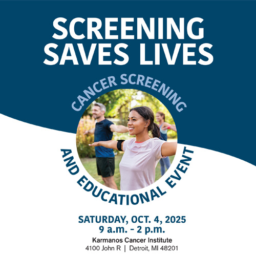 Popular Karmanos Cancer Screening and Prevention Event Happening Saturday, Oct. 4 in Detroit